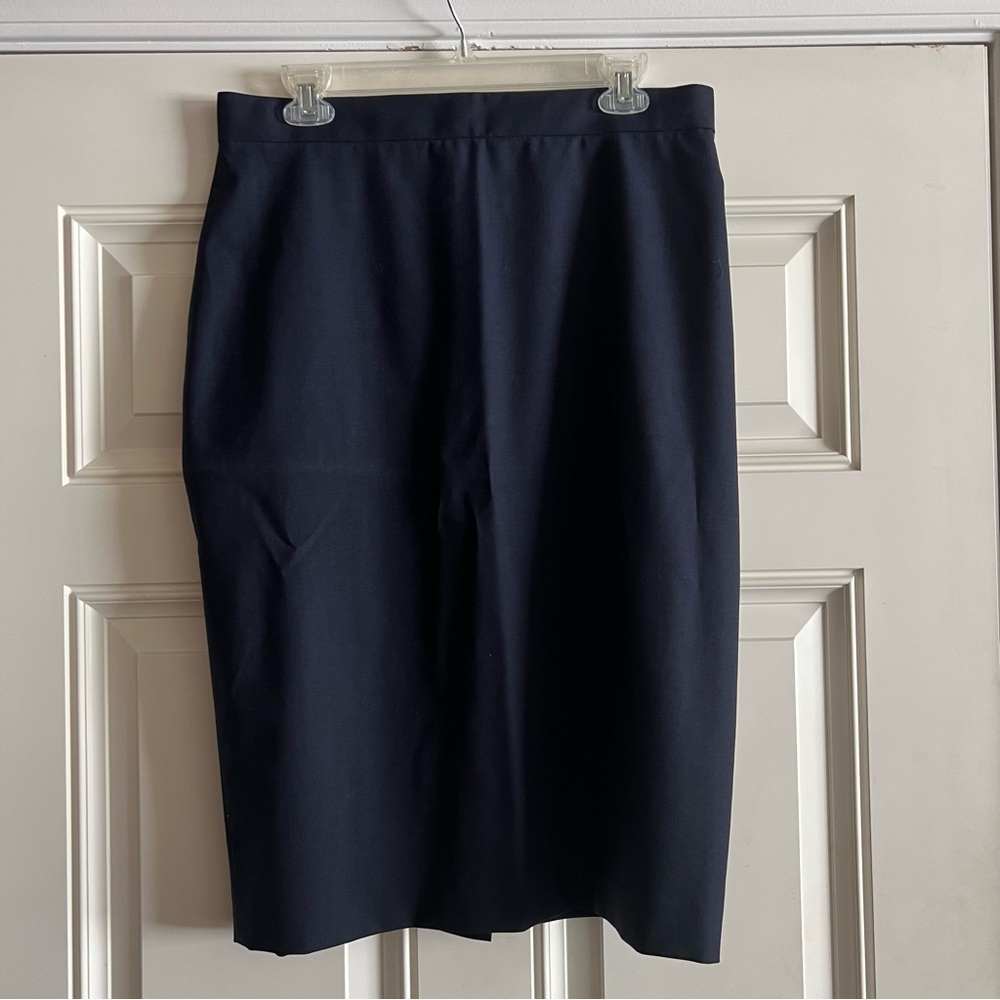 Banana Republic Navy Pencil Skirt Size 12